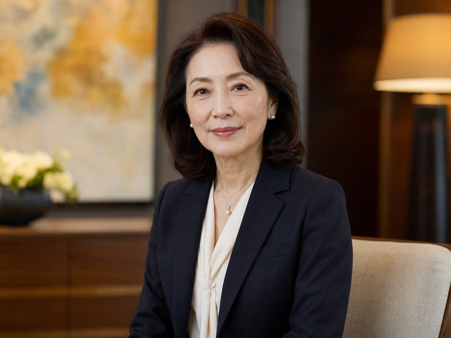 安達 由紀氏のポートレート